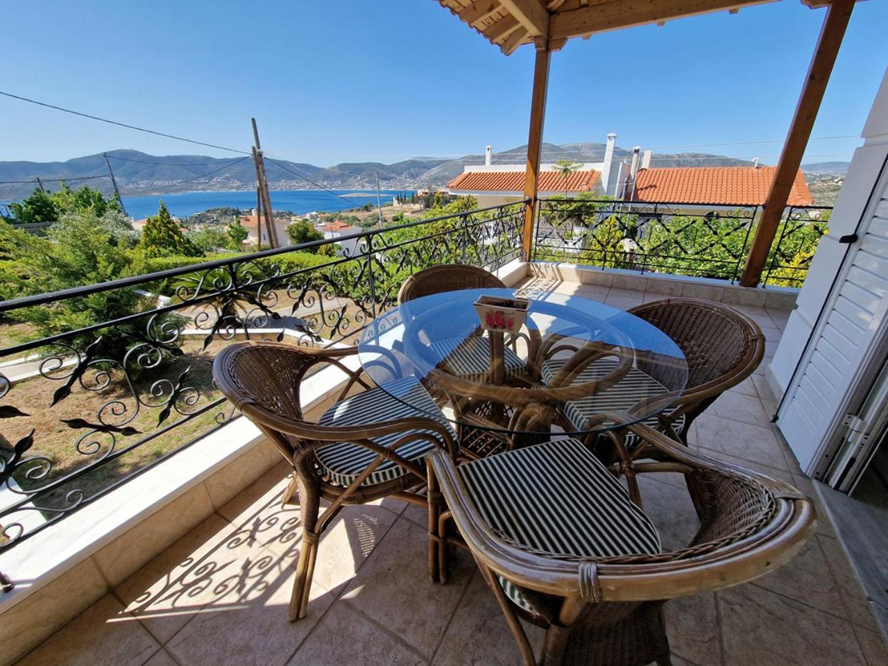 Pórto Ráfti The Mirador Boutique Villa With Scenic Sea View מראה חיצוני תמונה